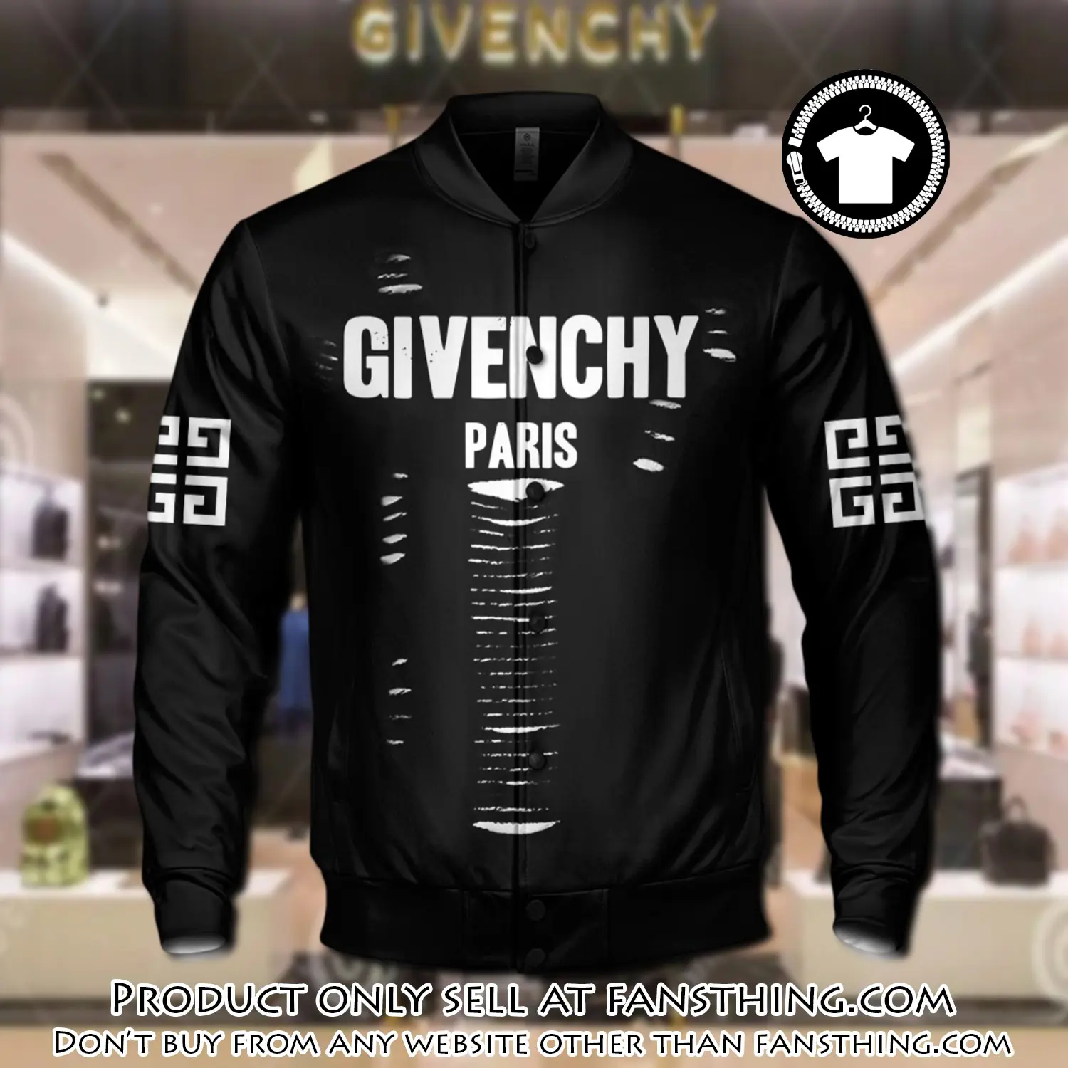 Luxury givenchy varsity premium baseball jacket bjv1049 fst0235906